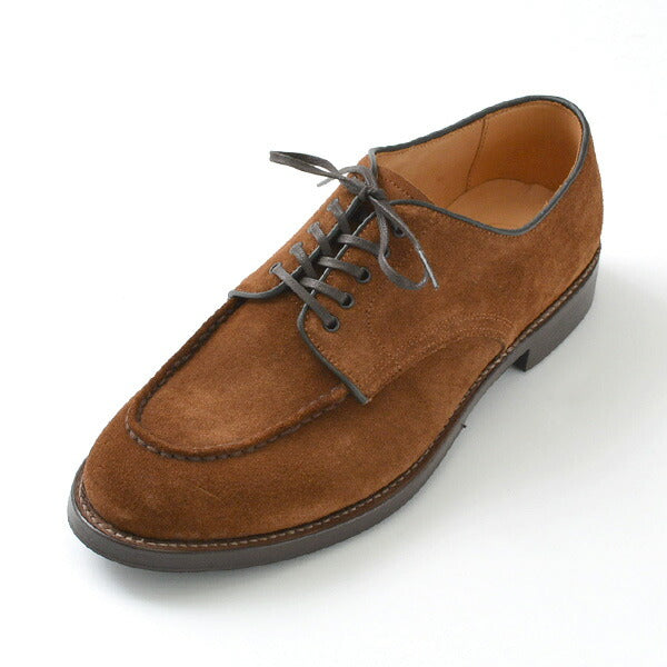 WHEELROBE / 15078S Heavy Stitching Moc Toe Suede Shoes