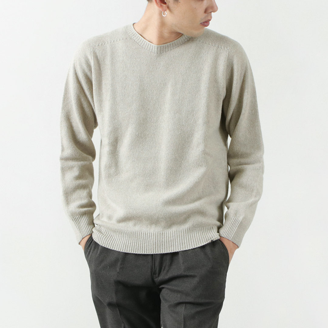 HARLEY OF SCOTLAND / Crew Neck Knit