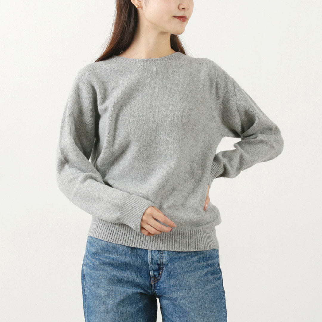 HARLEY OF SCOTLAND / Crew Neck Knit