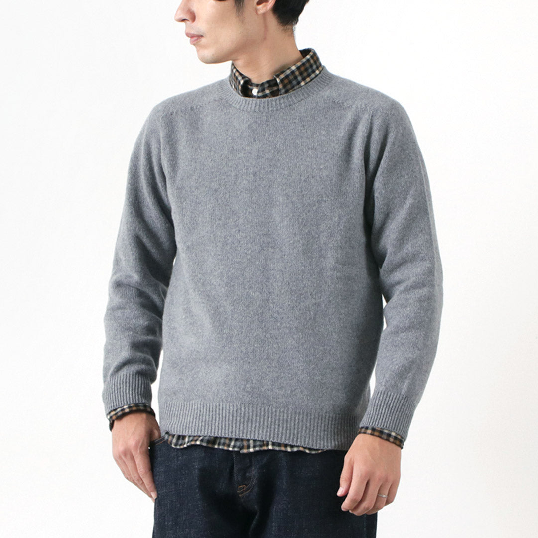 HARLEY OF SCOTLAND / Crew Neck Knit