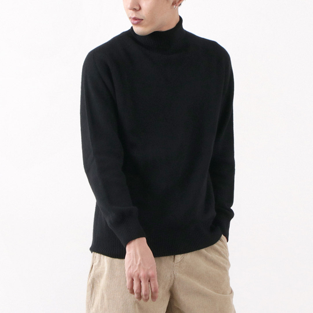 HARLEY OF SCOTLAND / Turtleneck Knit