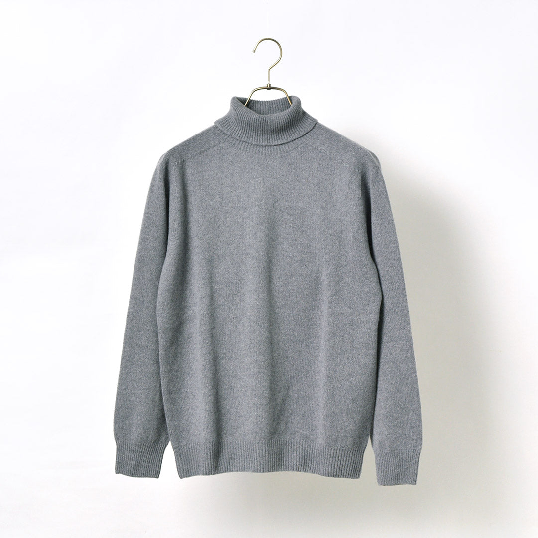 HARLEY OF SCOTLAND / Turtleneck Knit