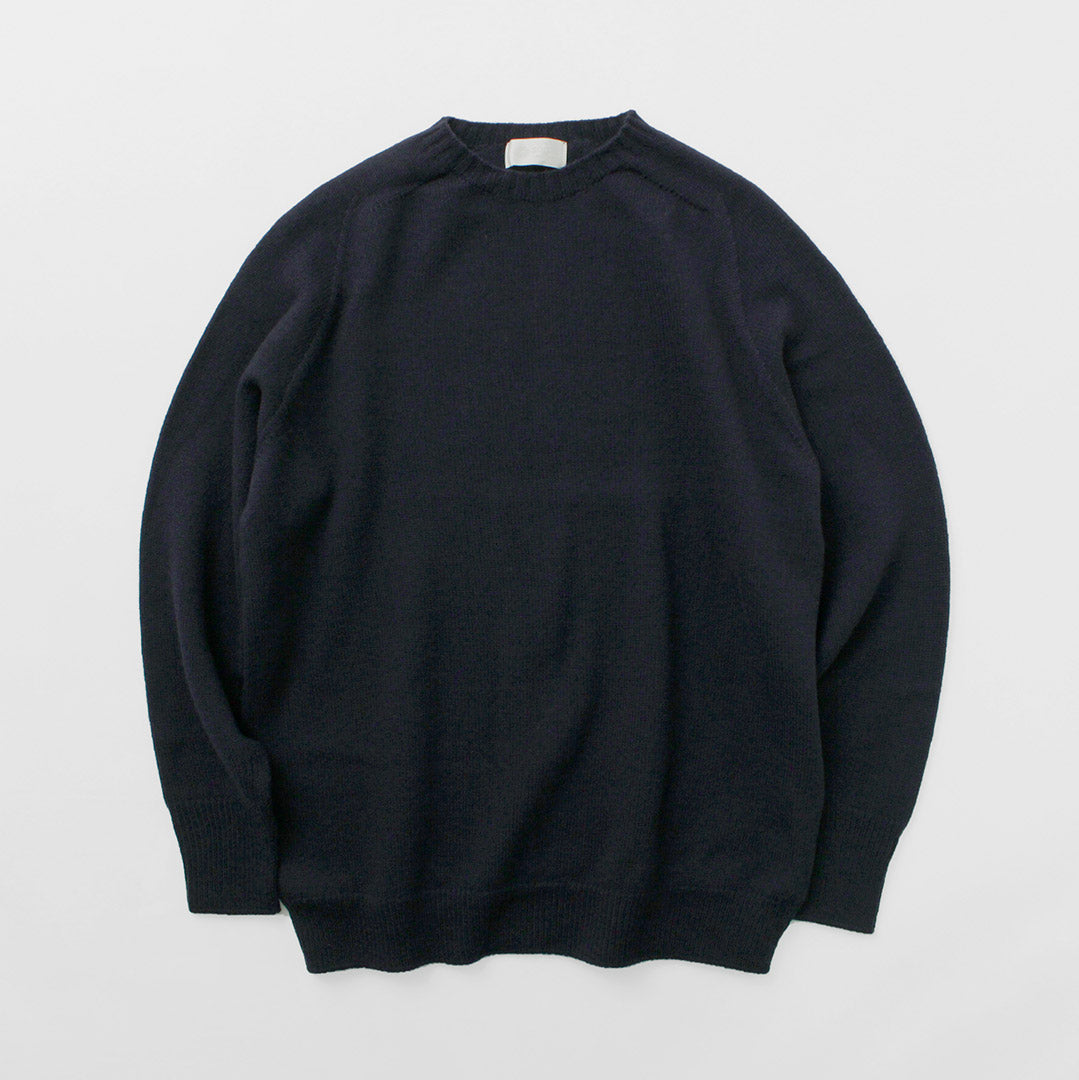 SOGLIA / Weaners Seamless Merino Wool Crew Neck Sweater