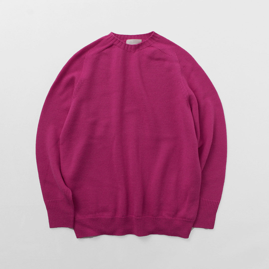 SOGLIA / Weaners Seamless Merino Wool Crew Neck Sweater