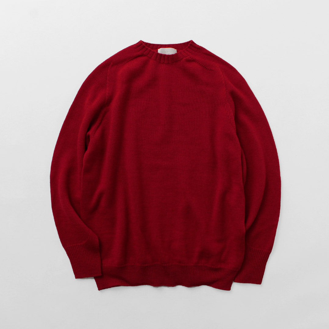 SOGLIA / Weaners Seamless Merino Wool Crew Neck Sweater