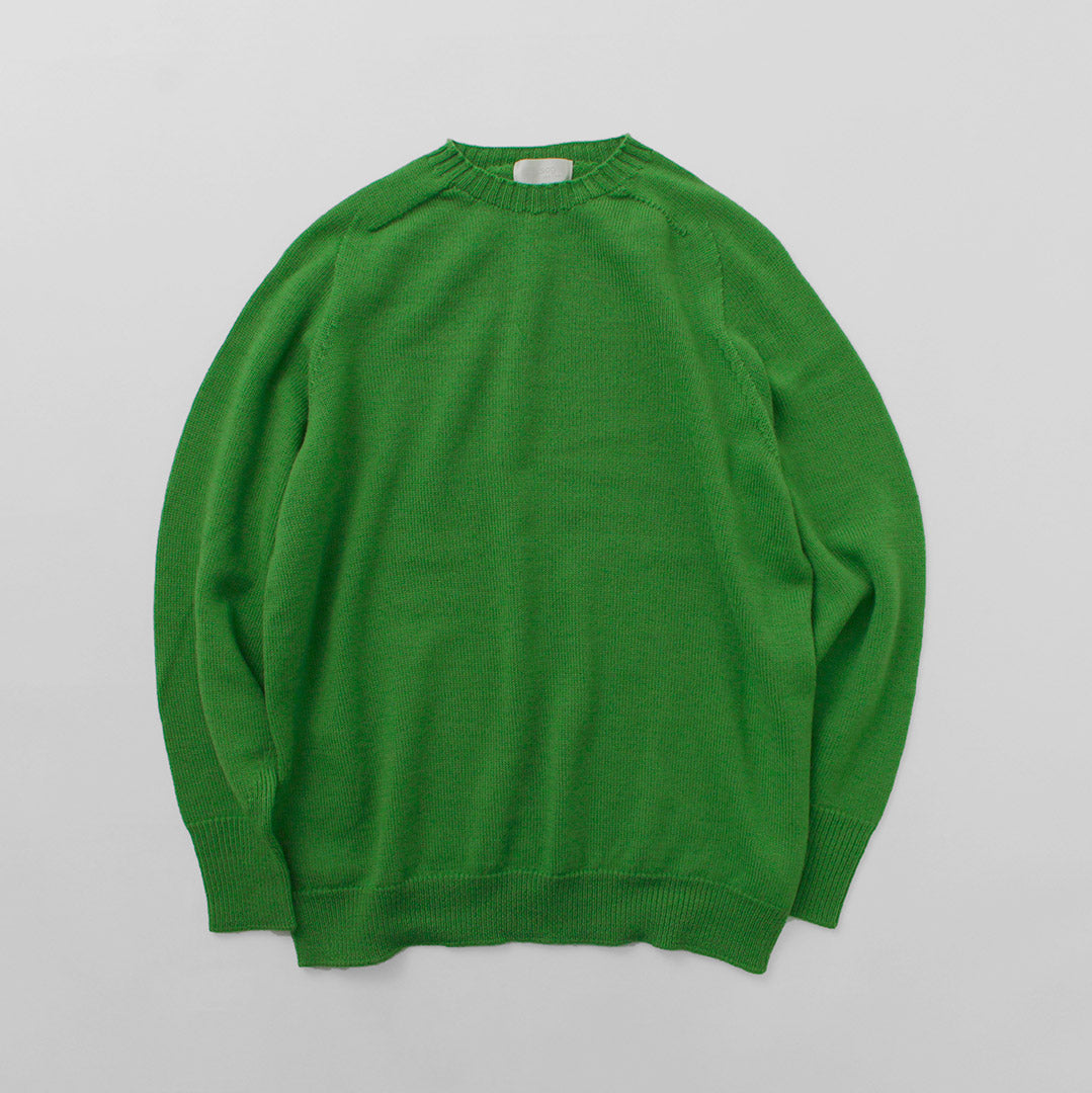 SOGLIA / Weaners Seamless Merino Wool Crew Neck Sweater