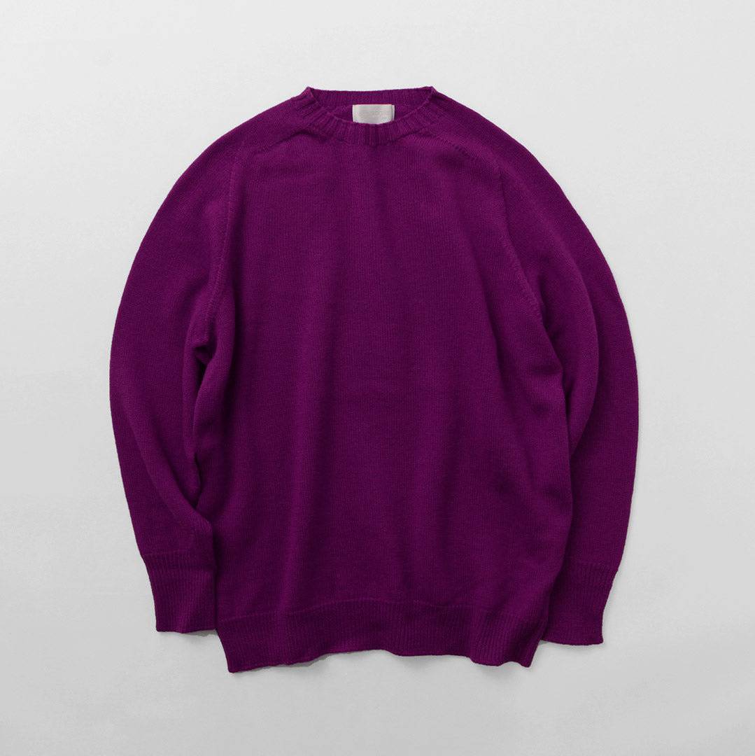 SOGLIA / Weaners Seamless Merino Wool Crew Neck Sweater