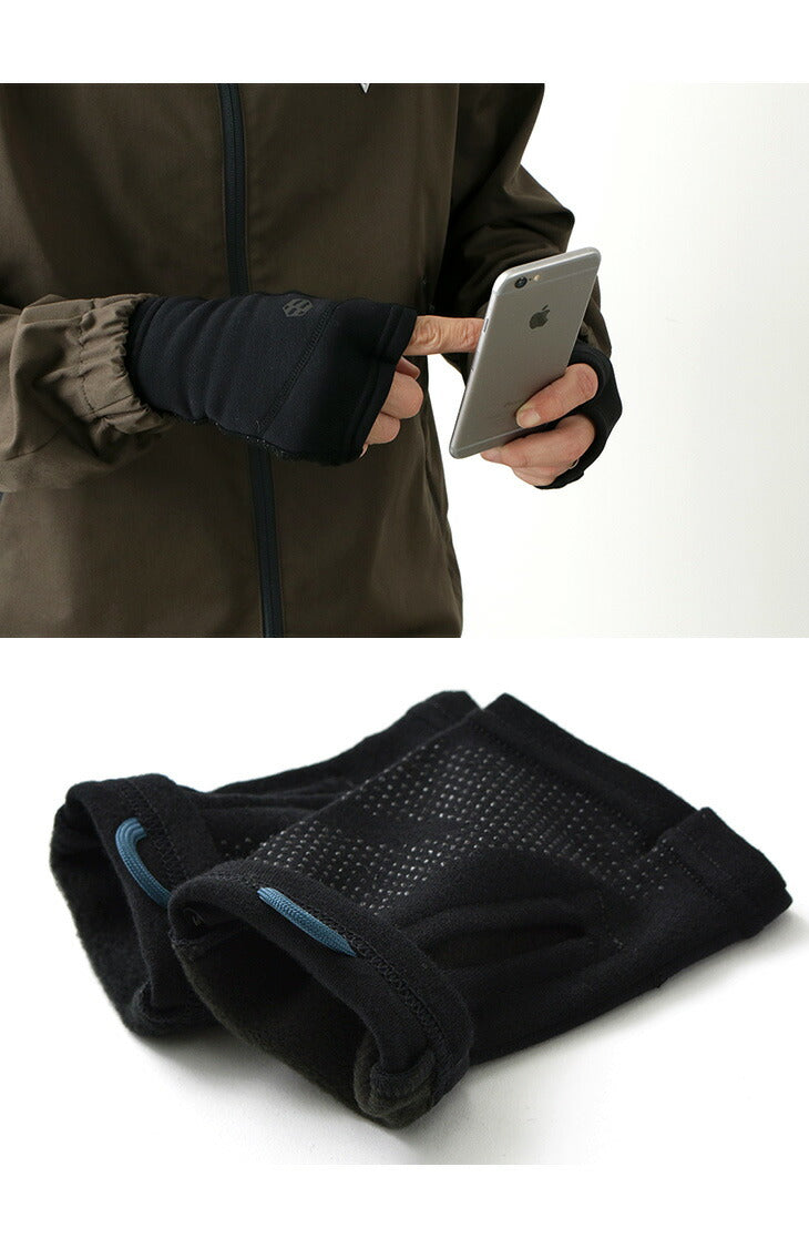 Handson Grip / Curve / Fingerless Glove / Polartec