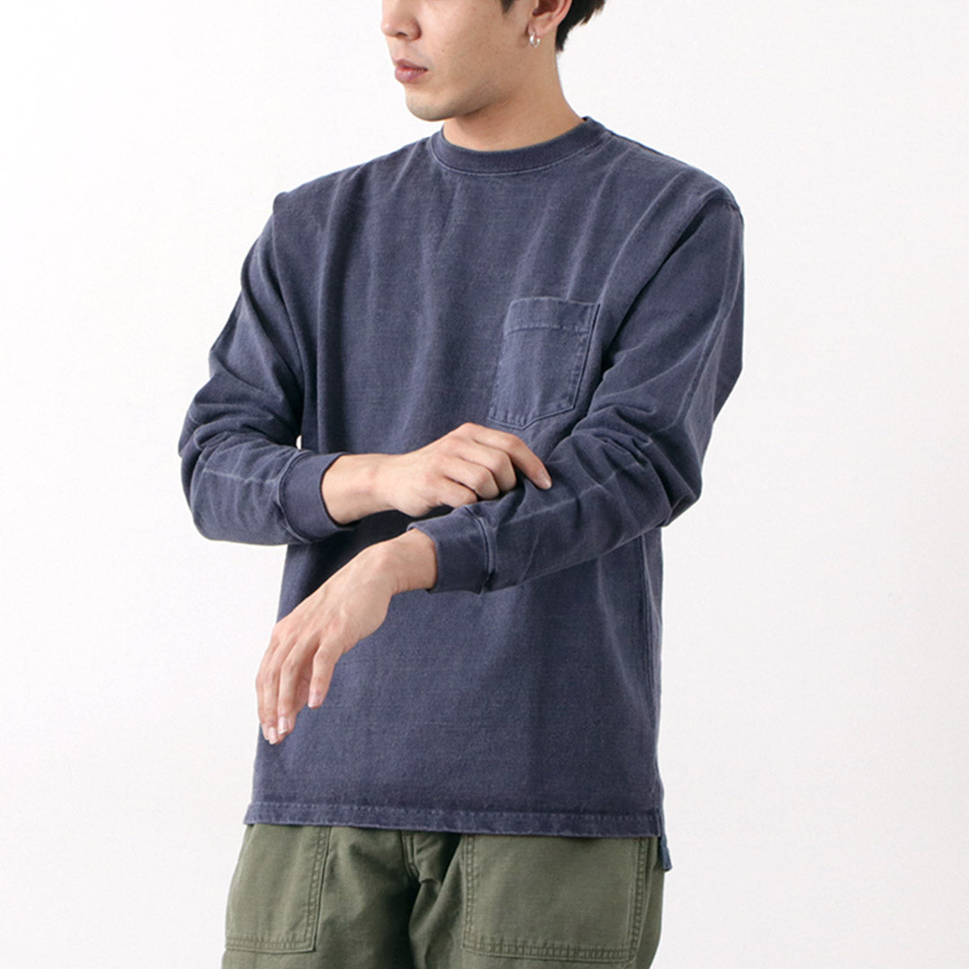 GOOD ON / Heavy Set-in Long Sleeve Pocket T-shirt
