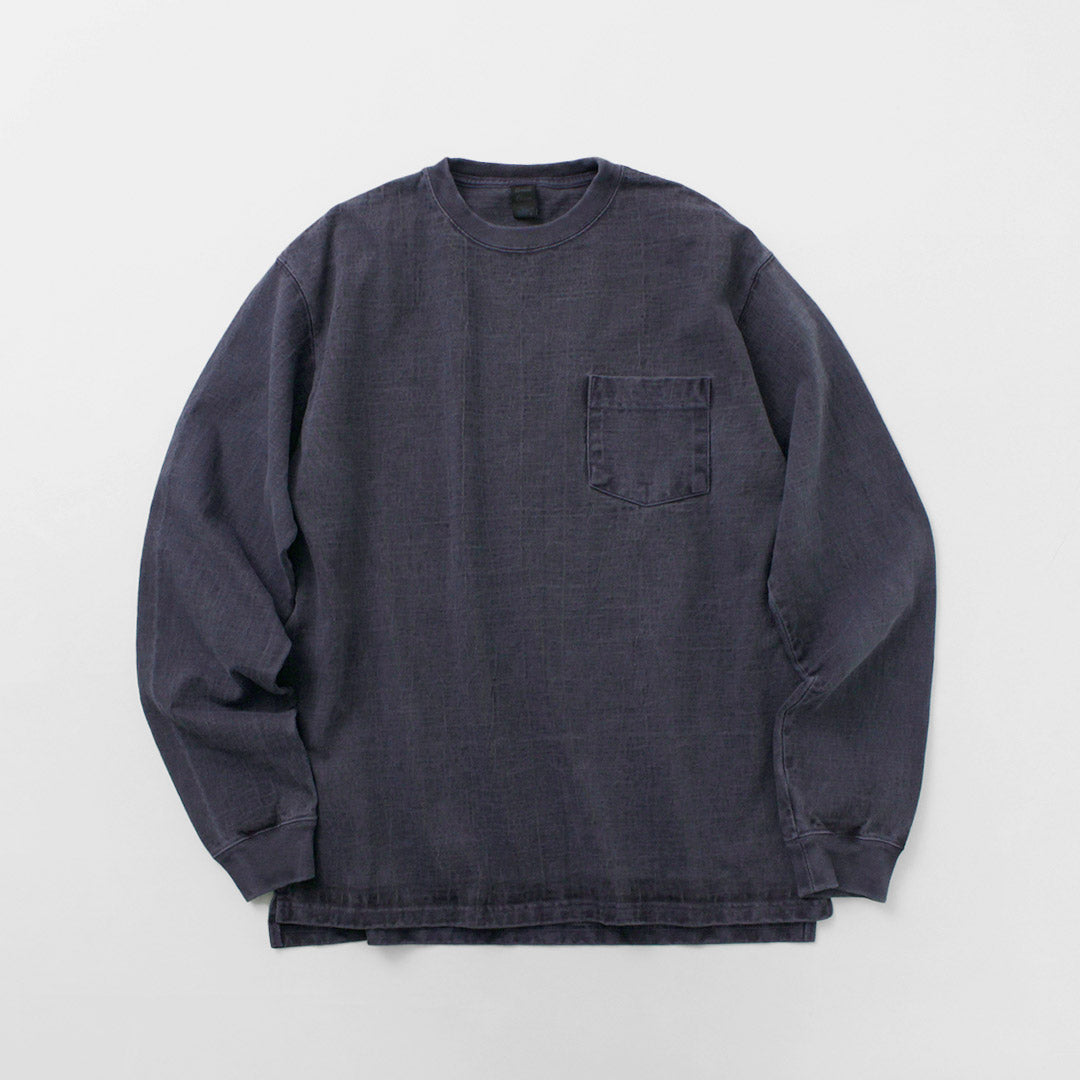GOOD ON / Heavy Set-in Long Sleeve Pocket T-shirt