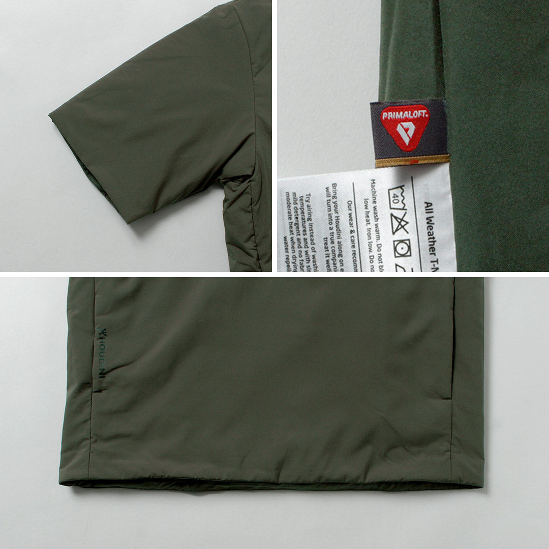 HOUDINI / All Weather T-Neck Short Sleeve Outerwear