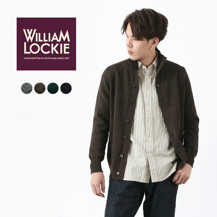 Cardigan William Lockie / Lambs Wool Coldleneck