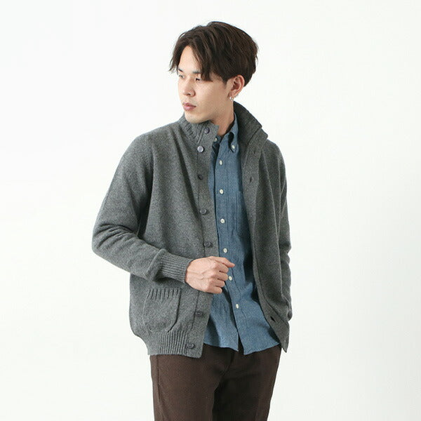 William Lockie / Lambs Wool Turtleneck 가디건