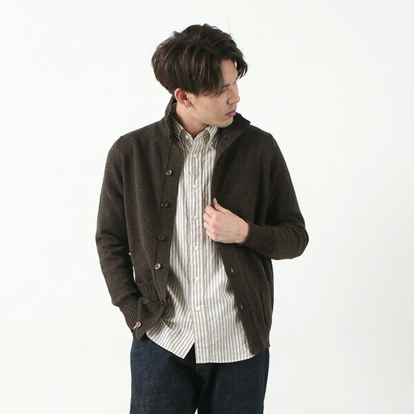 William Lockie / Lambs Wool Turtleneck 가디건