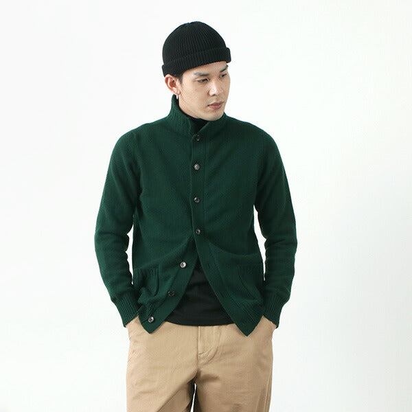 William Lockie / Lambs Wool Turtleneck 가디건