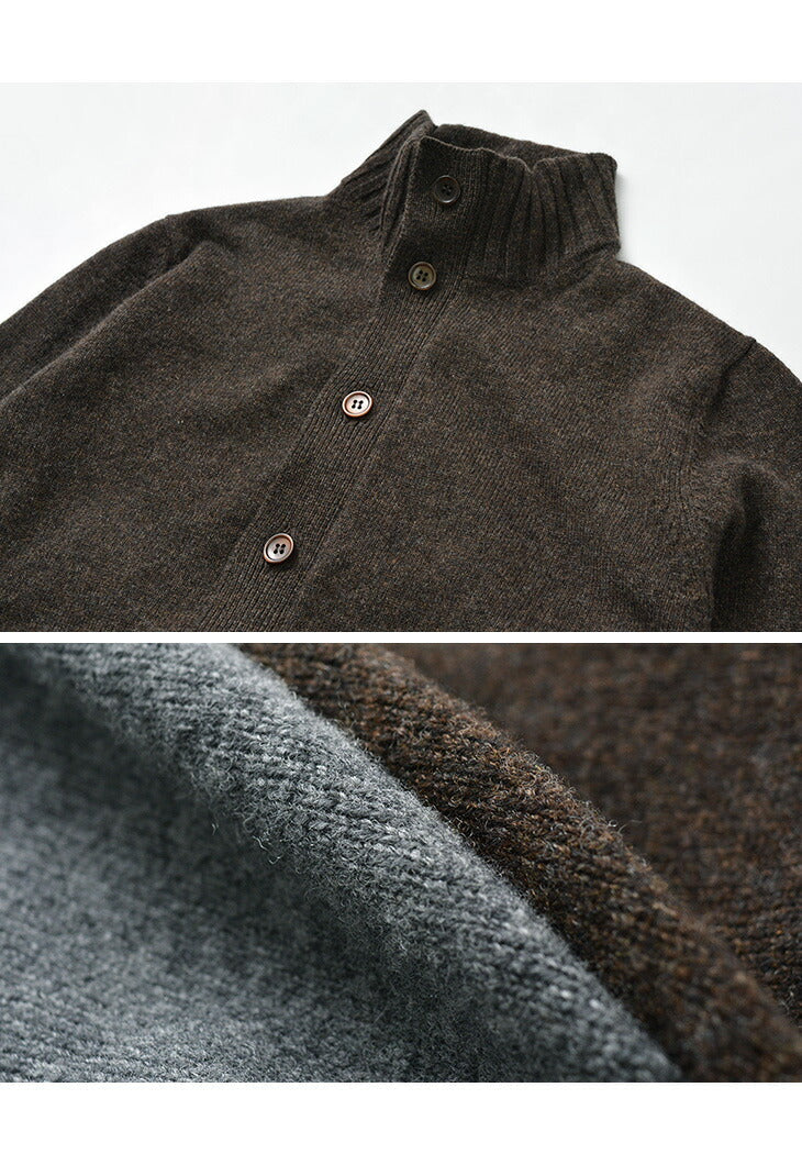 Cardigan William Lockie / Lambs Wool Coldleneck