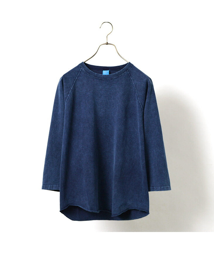 GOOD ON / Baseball T-Shirt Raglan / Indigo Shave