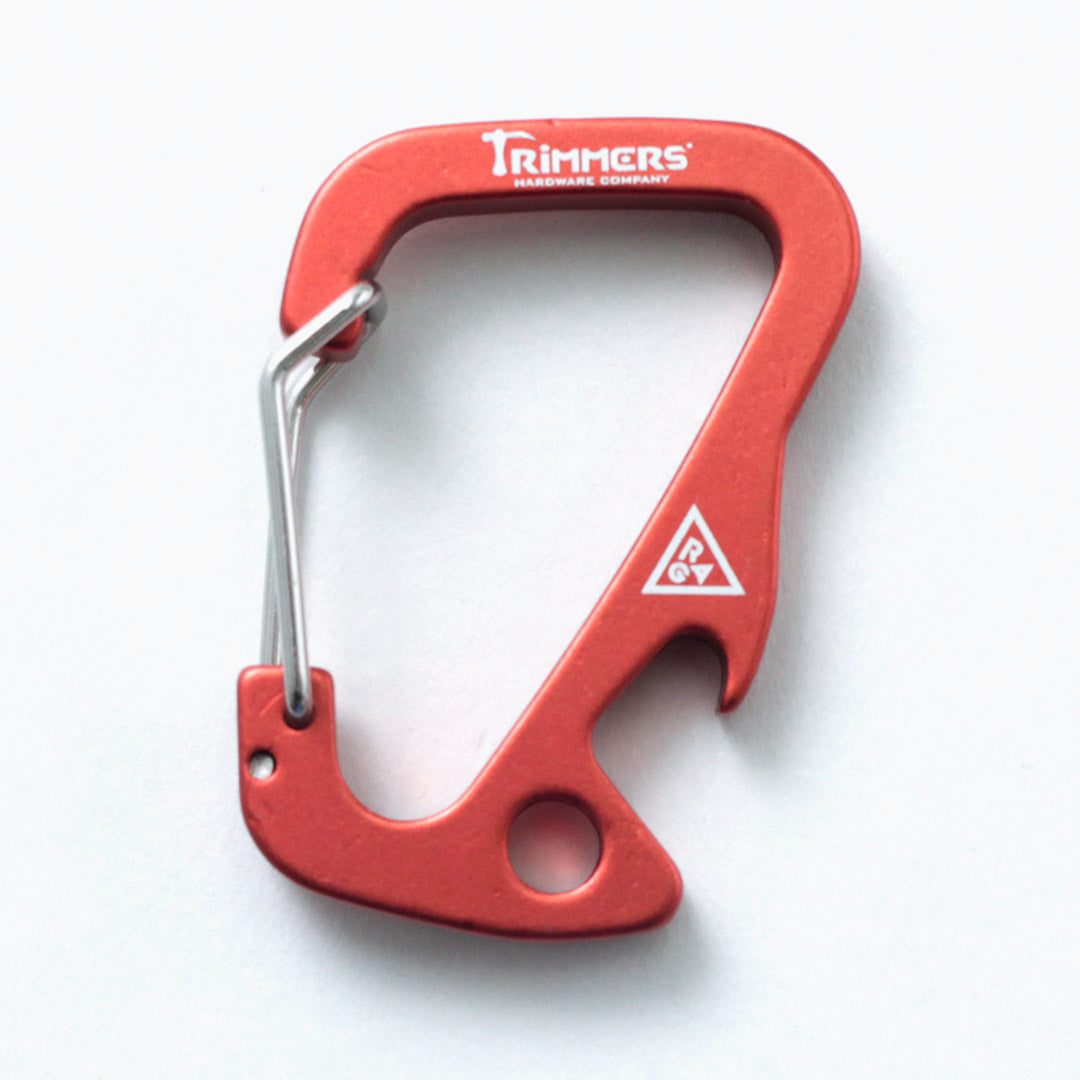 TRIMMERS × RAG / Shark tail carabiner