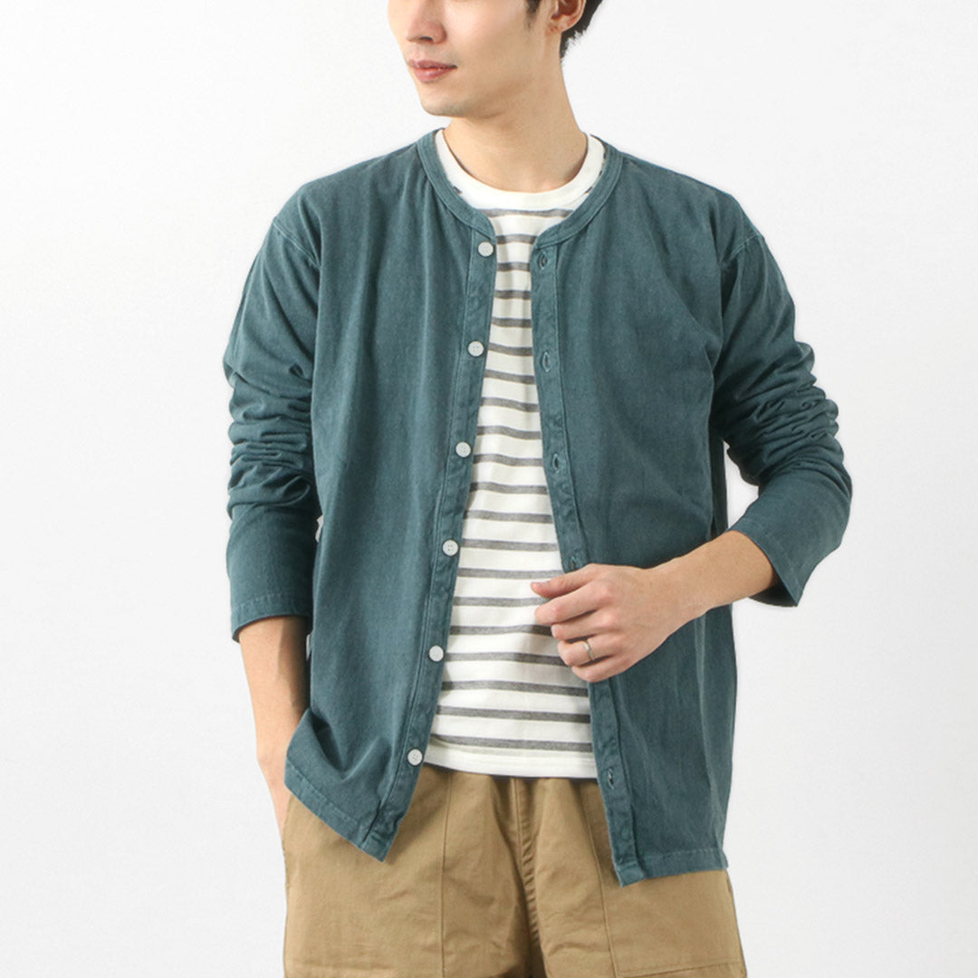 GOOD ON / Crew neck TEE Cardigan