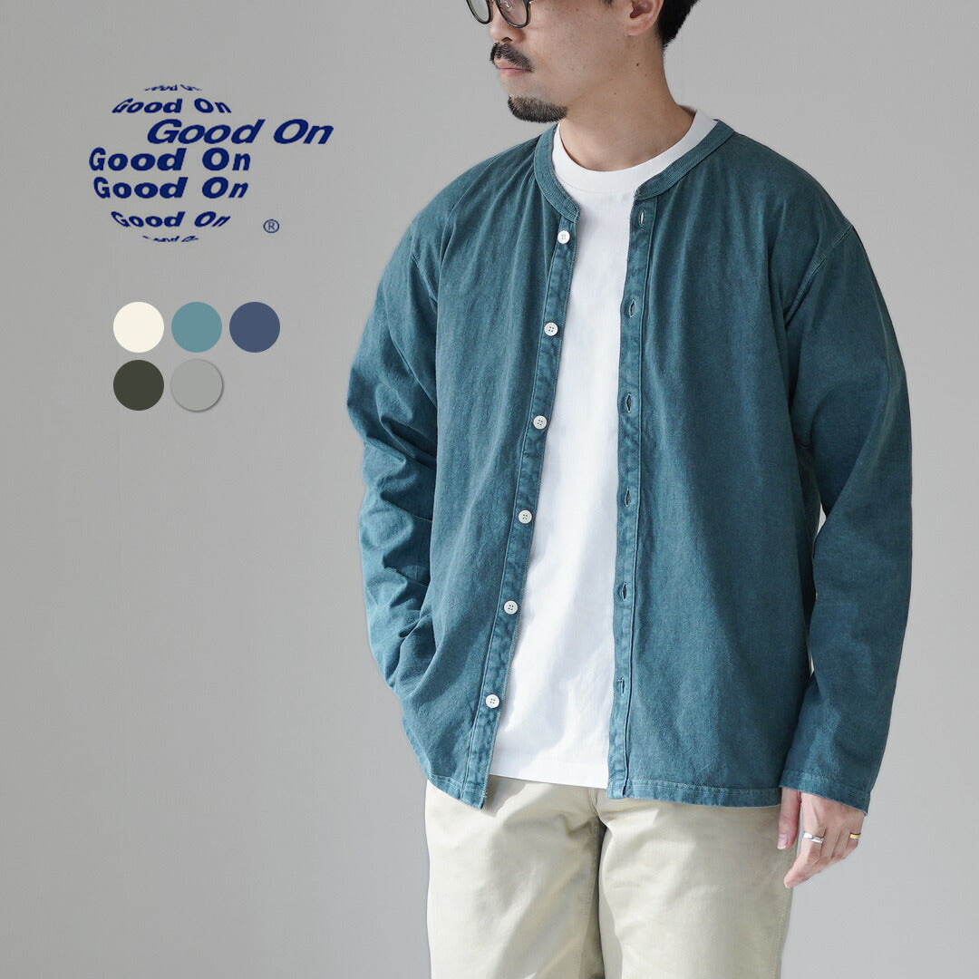 GOOD ON / Crewneck Tee Cardigan