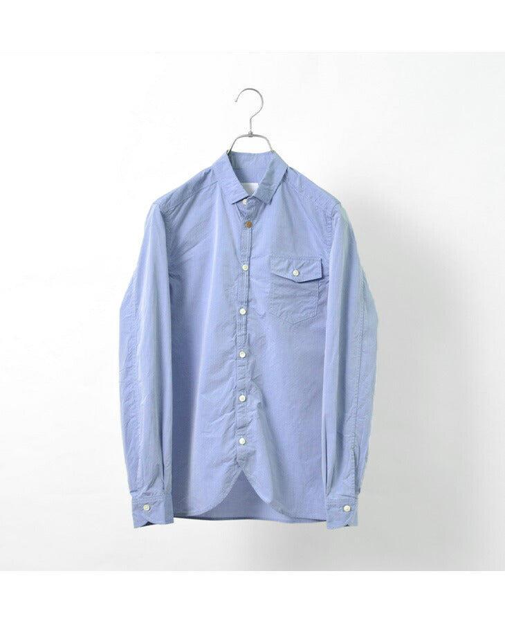 RE MADE IN TOKYO JAPAN / Supima Typewriter Round Hem Shirt