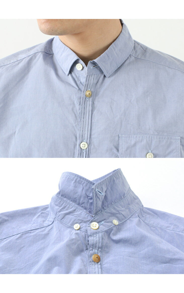 RE MADE IN TOKYO JAPAN / Supima Typewriter Round Hem Shirt