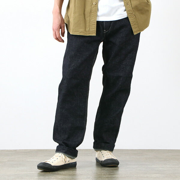 FOB FACTORY / F0496 Hemp denim work trousers