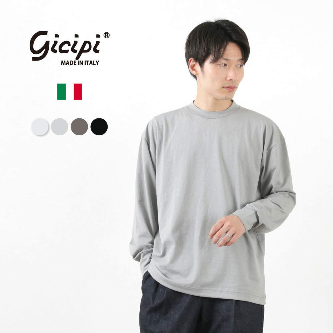 GICICI / BACCALA CREW NECK LELSTED FIT LONG SLEEVE T-SHIRT