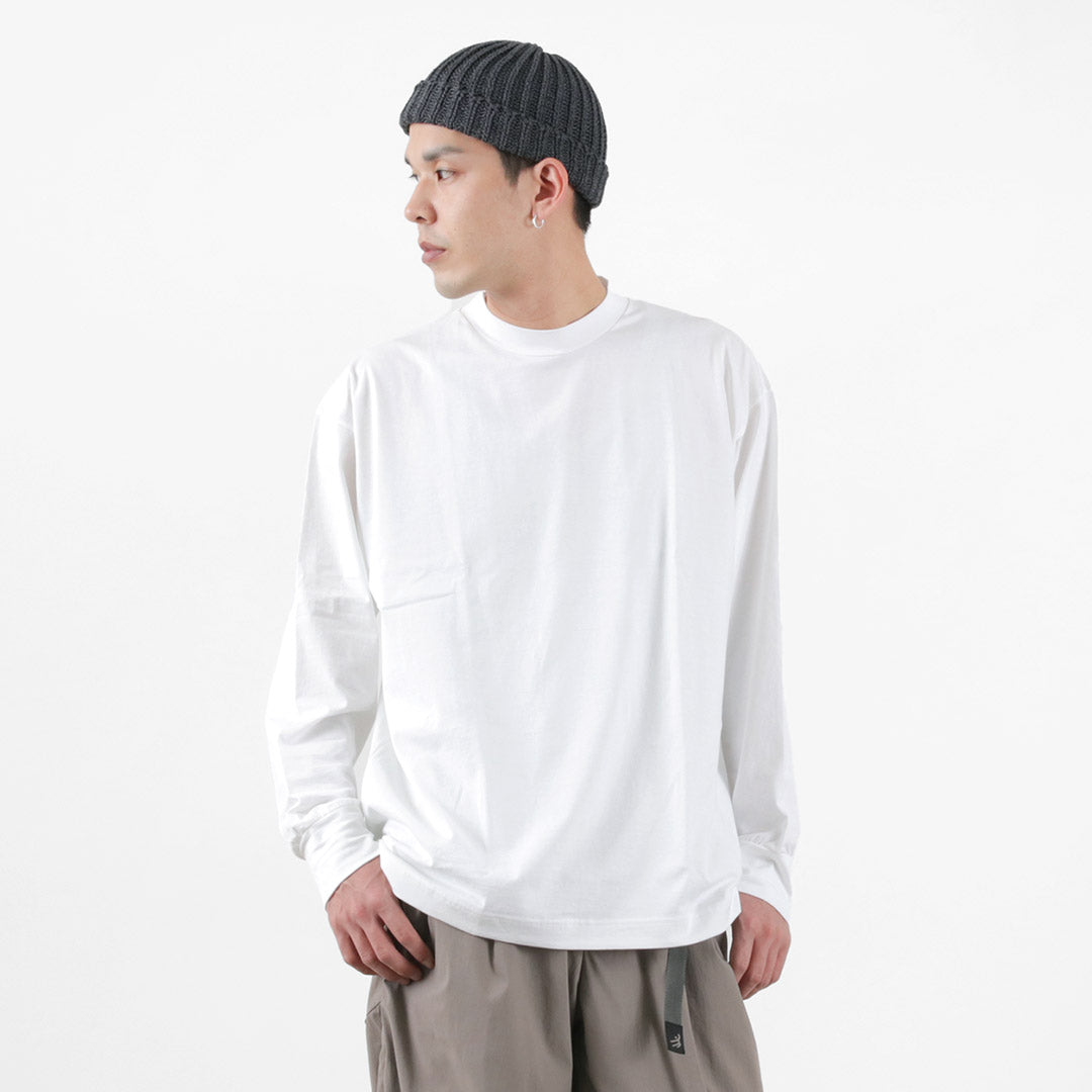 GICICI / BACCALA CREW NECK LELSTED FIT LONG SLEEVE T-SHIRT