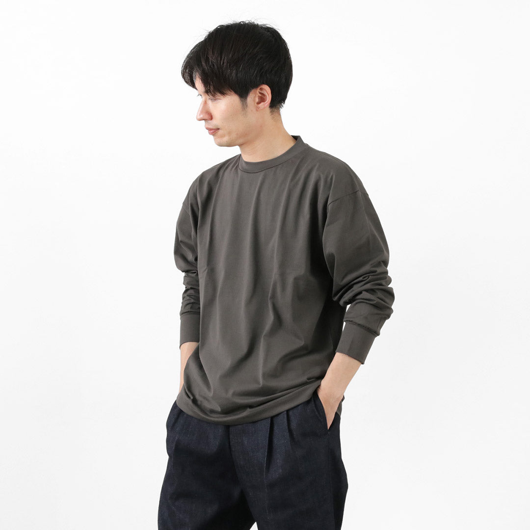 GICICI / BACCALA CREW NECK LELSTED FIT LONG SLEEVE T-SHIRT