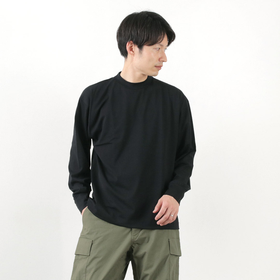 GICICI / BACCALA CREW NECK LELSTED FIT LONG SLEEVE T-SHIRT