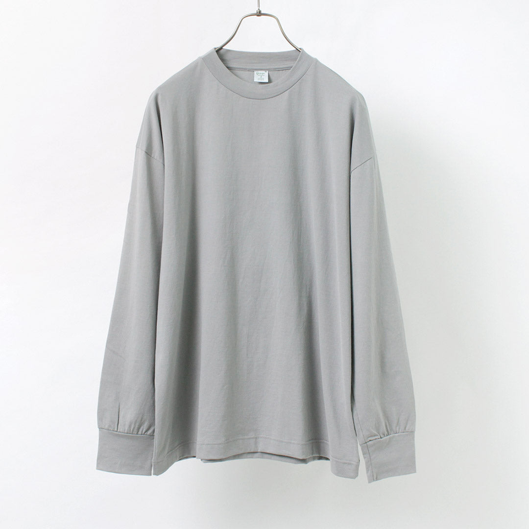 GICICI / BACCALA CREW NECK LELSTED FIT LONG SLEEVE T-SHIRT