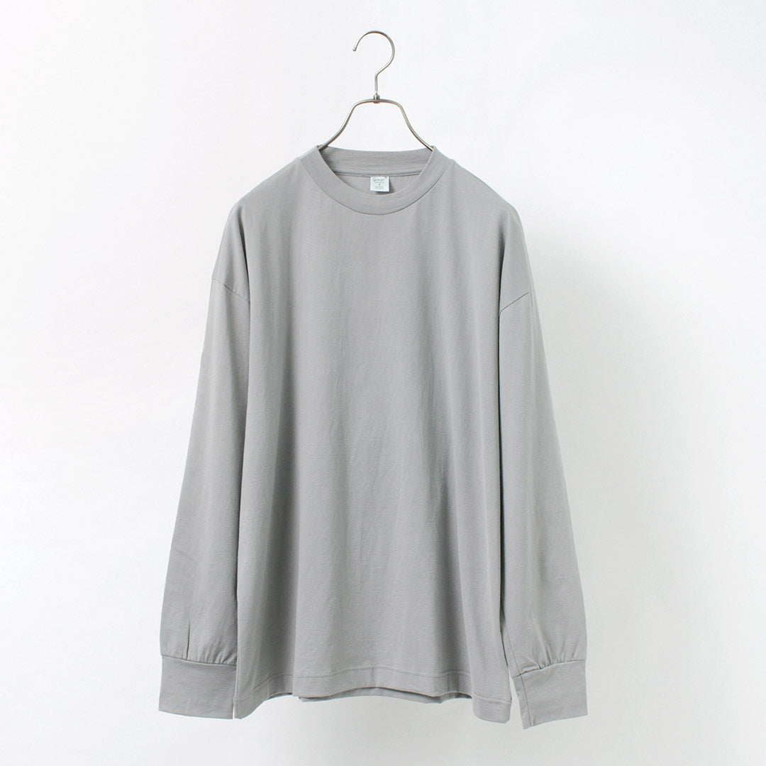 GICICI / BACCALA CREW NECK LELSTED FIT LONG SLEEVE T-SHIRT