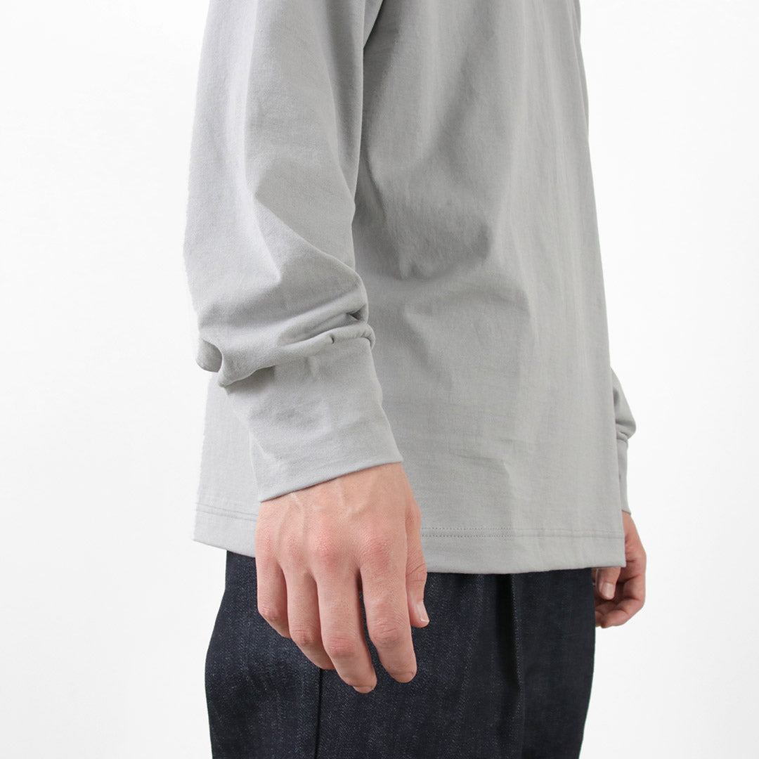 GICICI / BACCALA CREW NECK LELSTED FIT LONG SLEEVE T-SHIRT