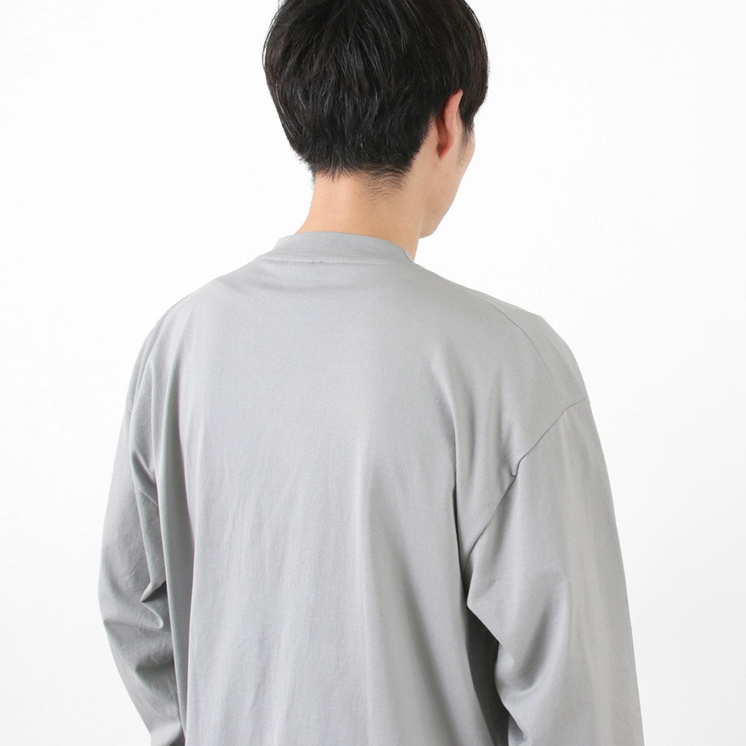 GICICI / BACCALA CREW NECK LELSTED FIT LONG SLEEVE T-SHIRT