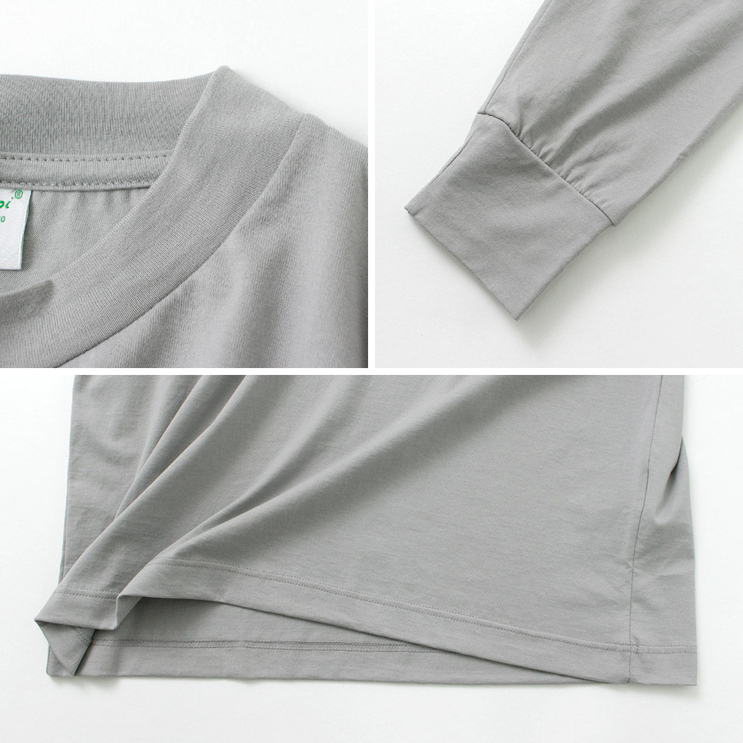 GICICI / BACCALA CREW NECK LELSTED FIT LONG SLEEVE T-SHIRT