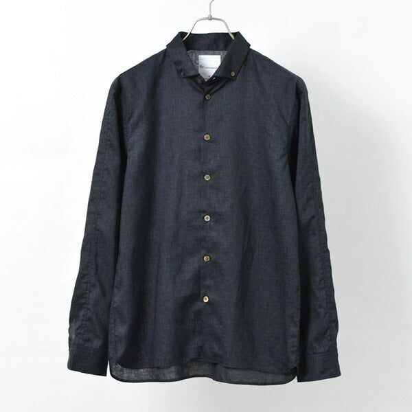 RE MADE IN TOKYO JAPAN / Linen Canvas Split Raglan Shirt