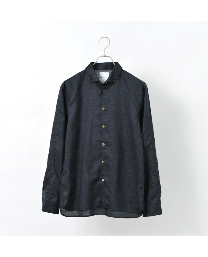 RE MADE IN TOKYO JAPAN / Linen Canvas Split Raglan Shirt