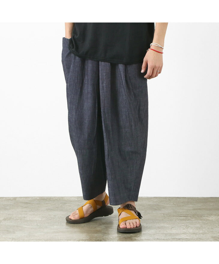 SLOW HANDS / Light Denim Beach Pants