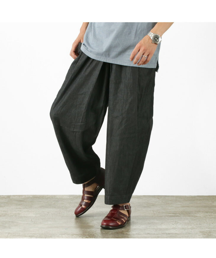 SLOW HANDS / Light Denim Beach Pants