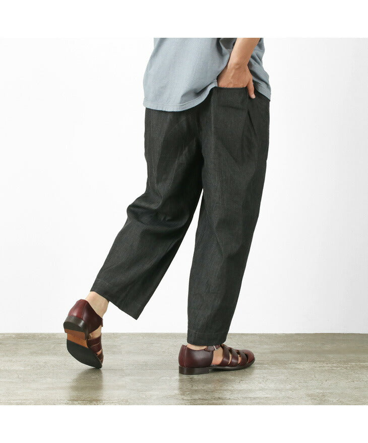 SLOW HANDS / Light Denim Beach Pants