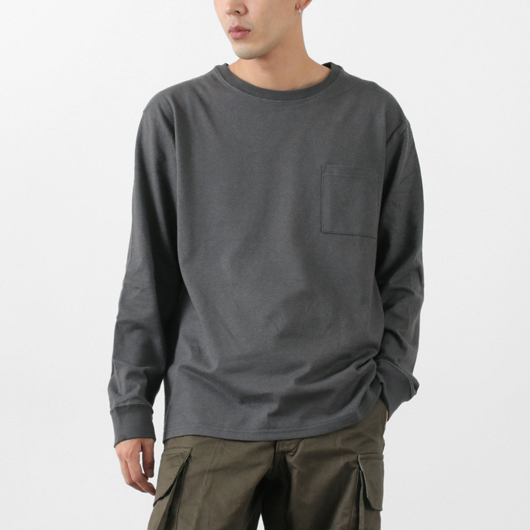 GOHEMP / Low Pocket T-Shirt