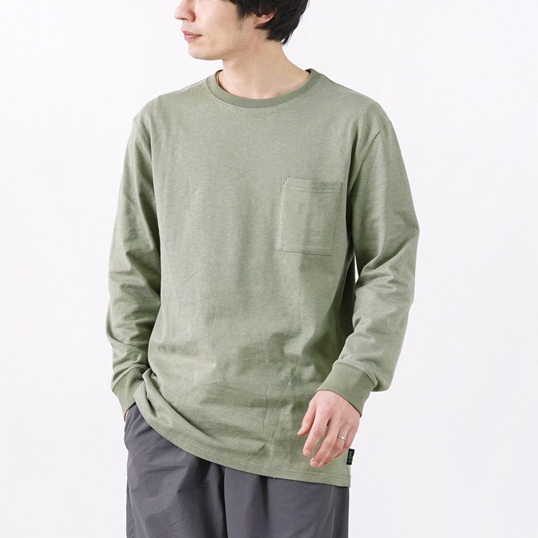 GOHEMP / Low Pocket T-Shirt