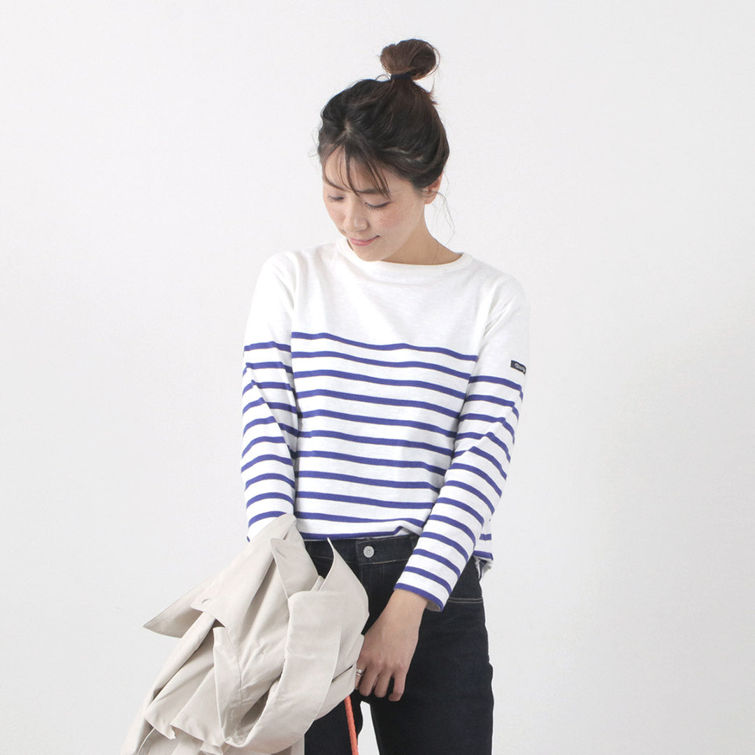 TIEASY / HDCS Katanuki striped basque shirt