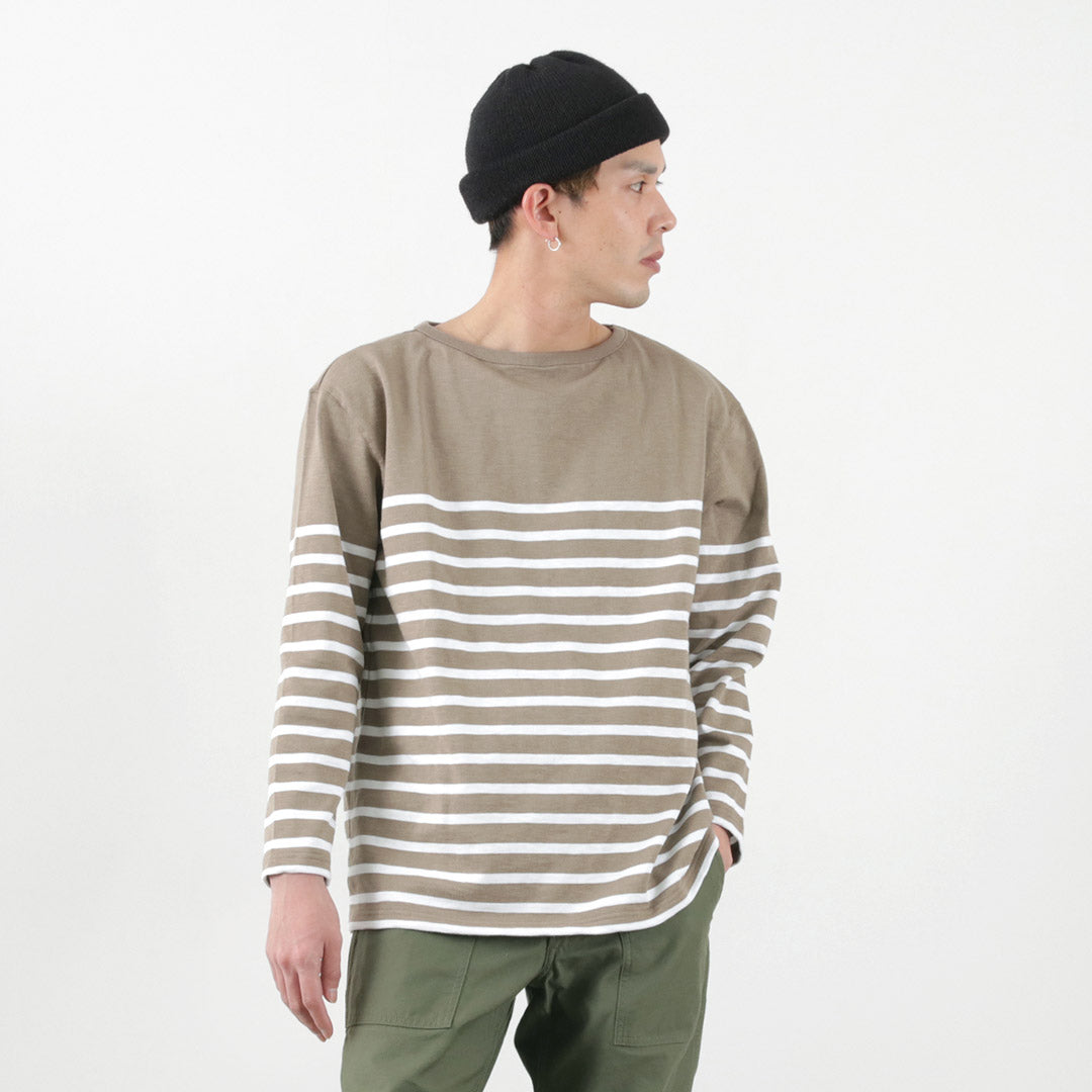 TIEASY / HDCS Katanuki striped basque shirt