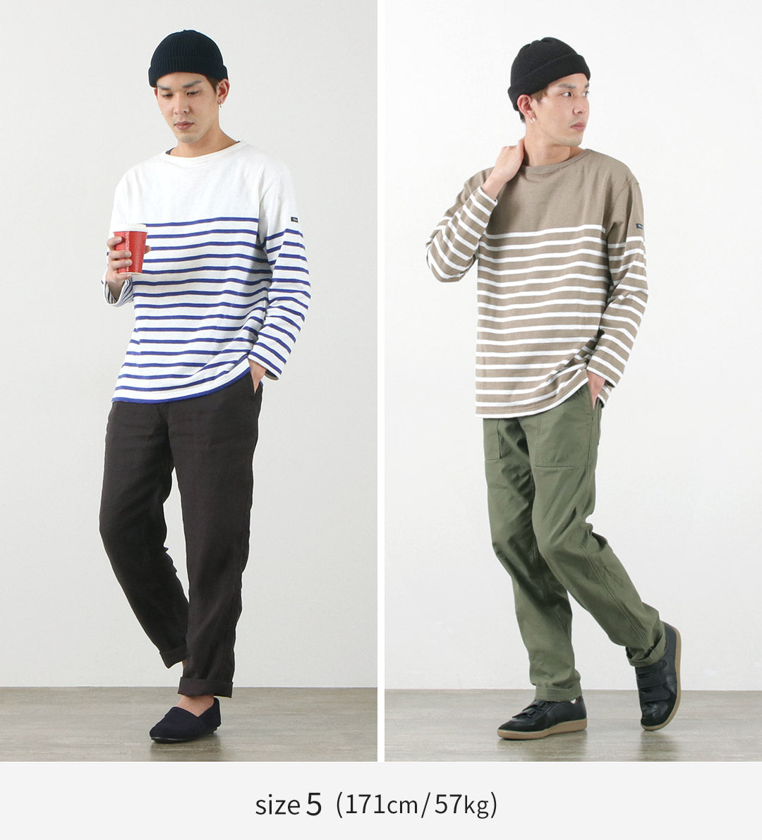 Tieasy / HDCS Katanuki Stripe Basque Shirt