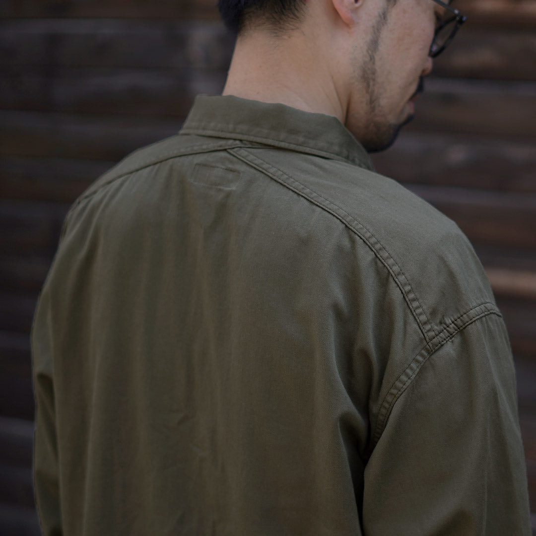 Jean Blue Jeans / Military Field Shirt