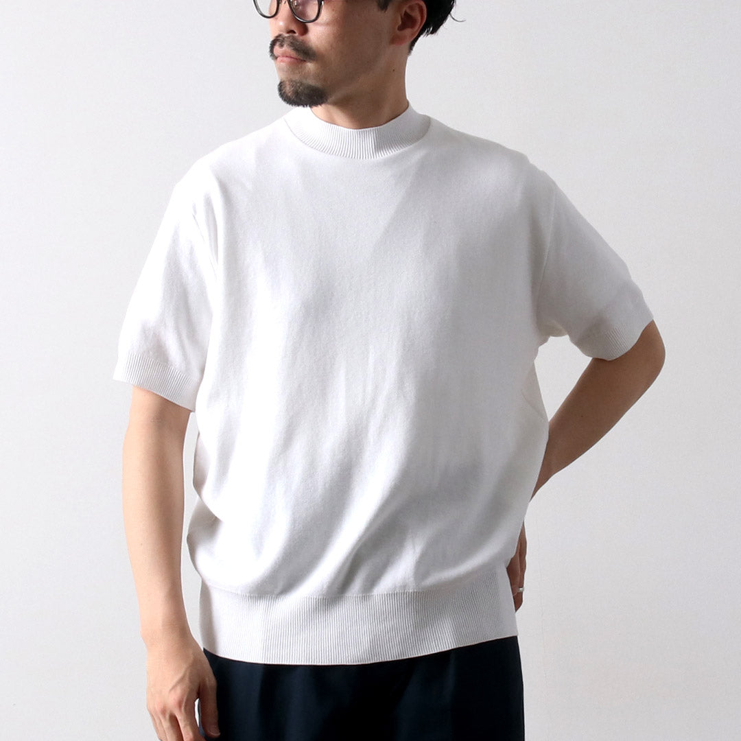 GICIPI / Calamaro Mock Neck Relaxed Fit Knit Sewn