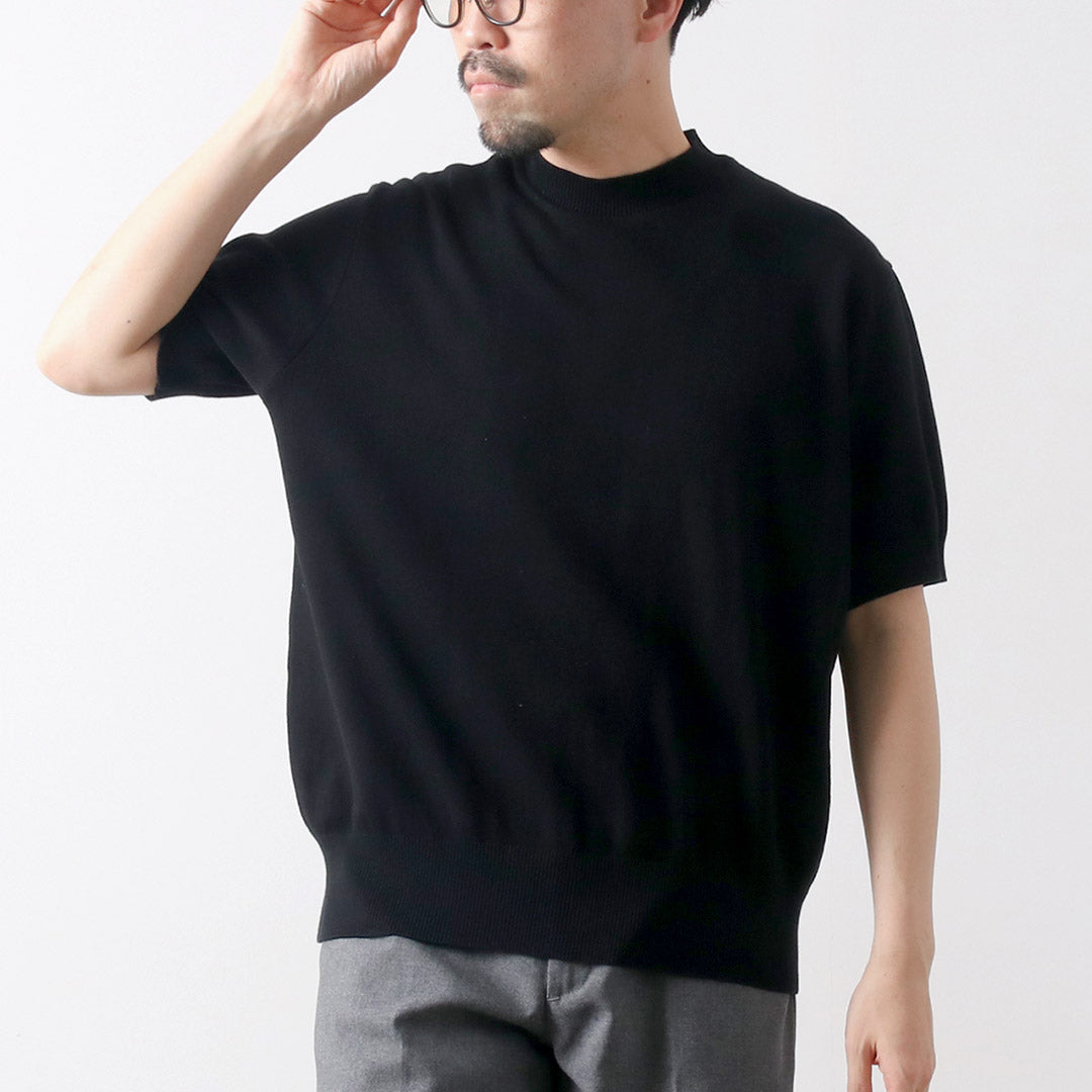GICIPI / Calamaro Mock Neck Relaxed Fit Knit Sewn