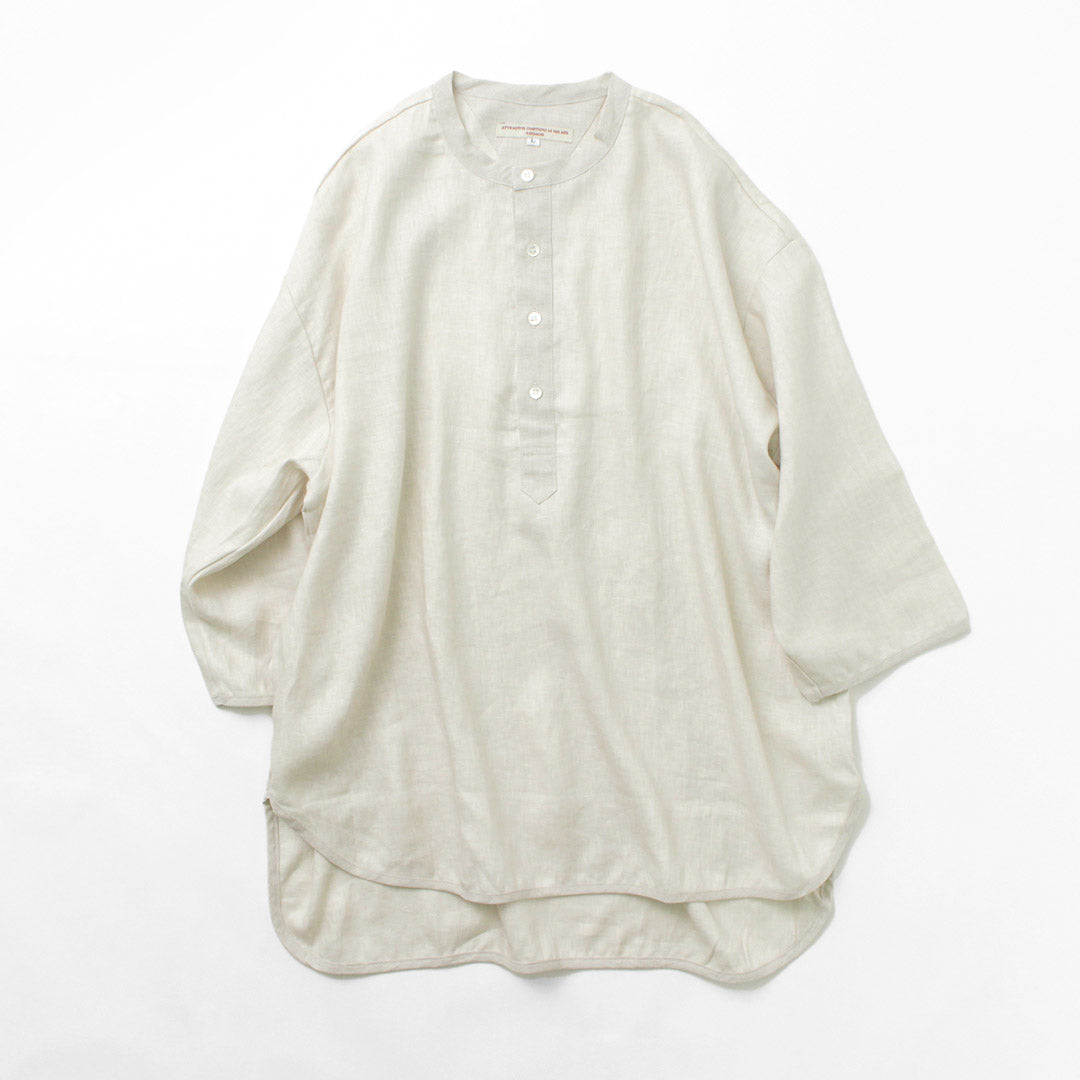 Camiseta Rococo / Linen Cloth Henley Neck